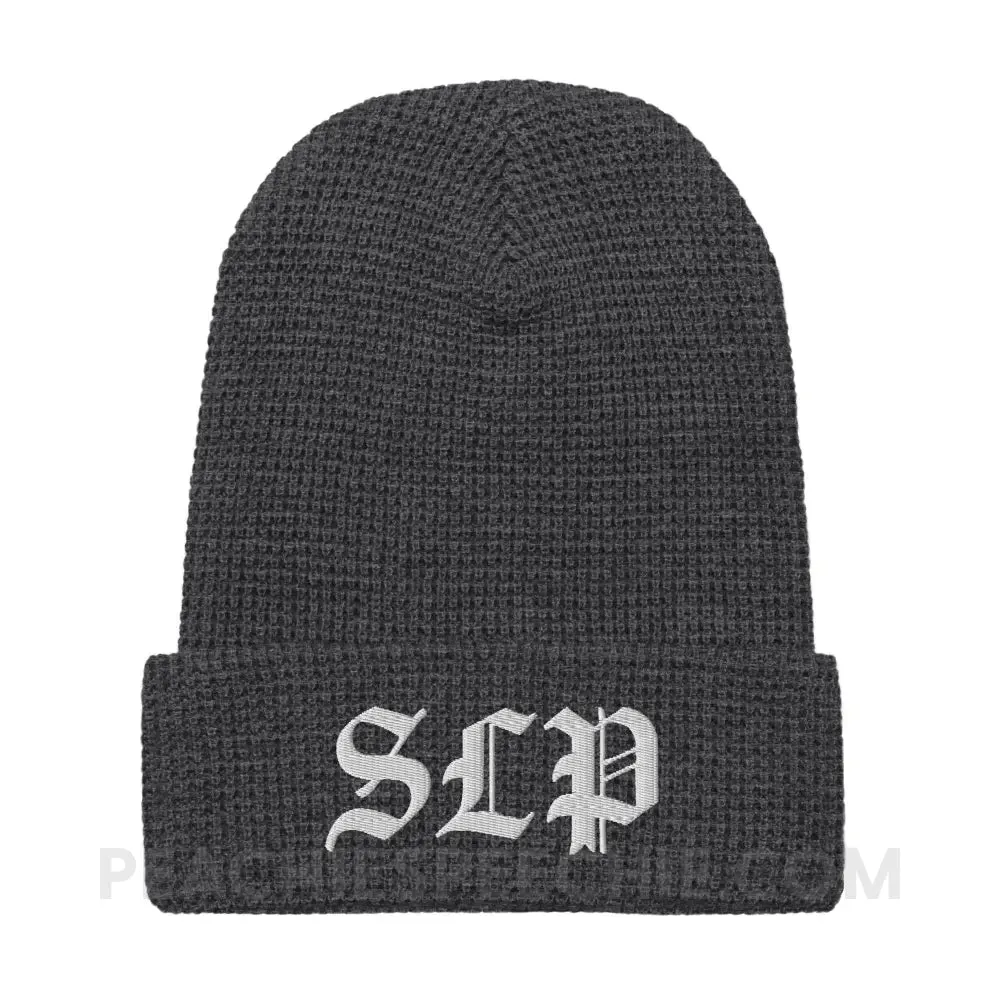 Old English SLP Waffle Beanie