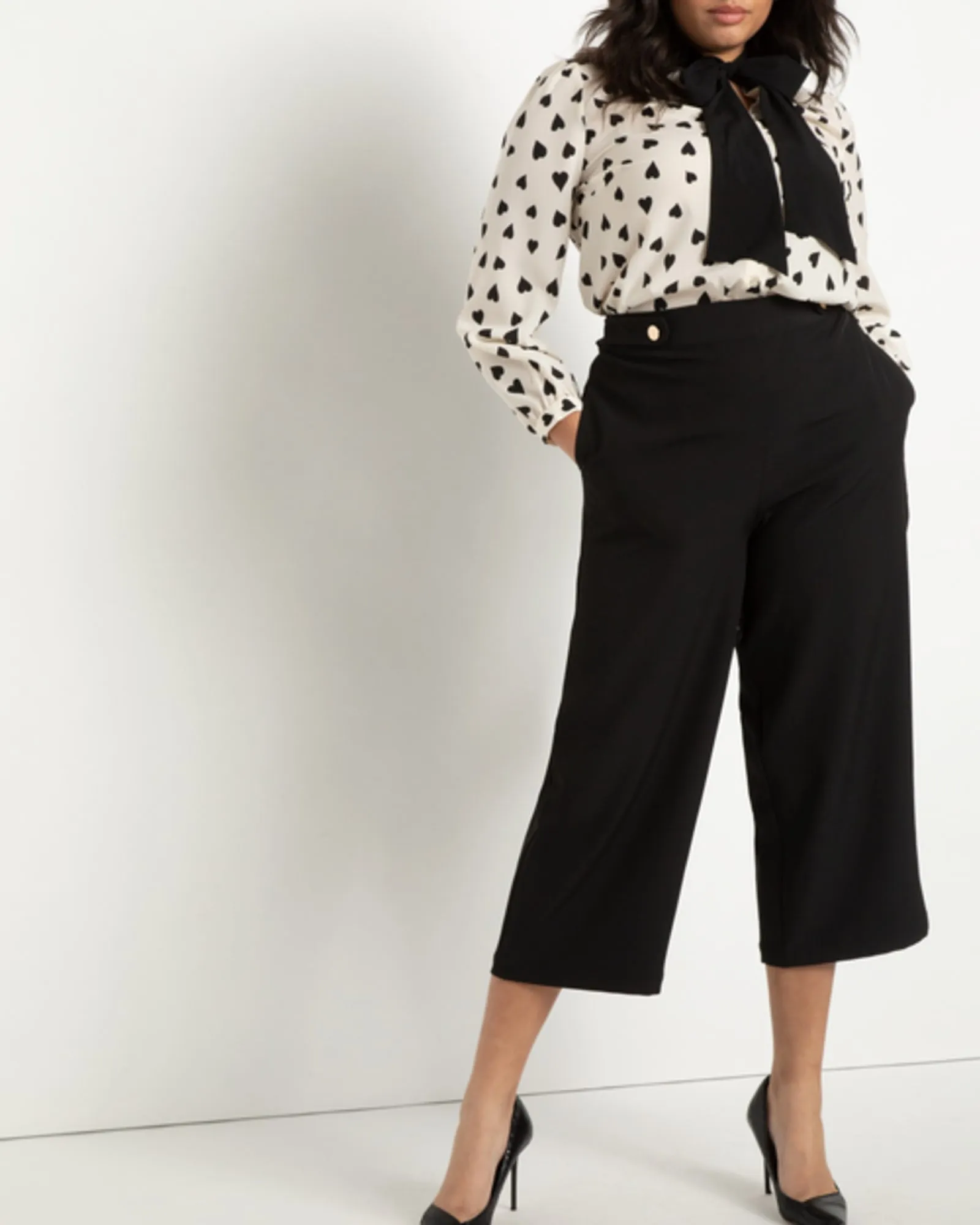 Reina Tie Neck Blouse | Take It To Heart