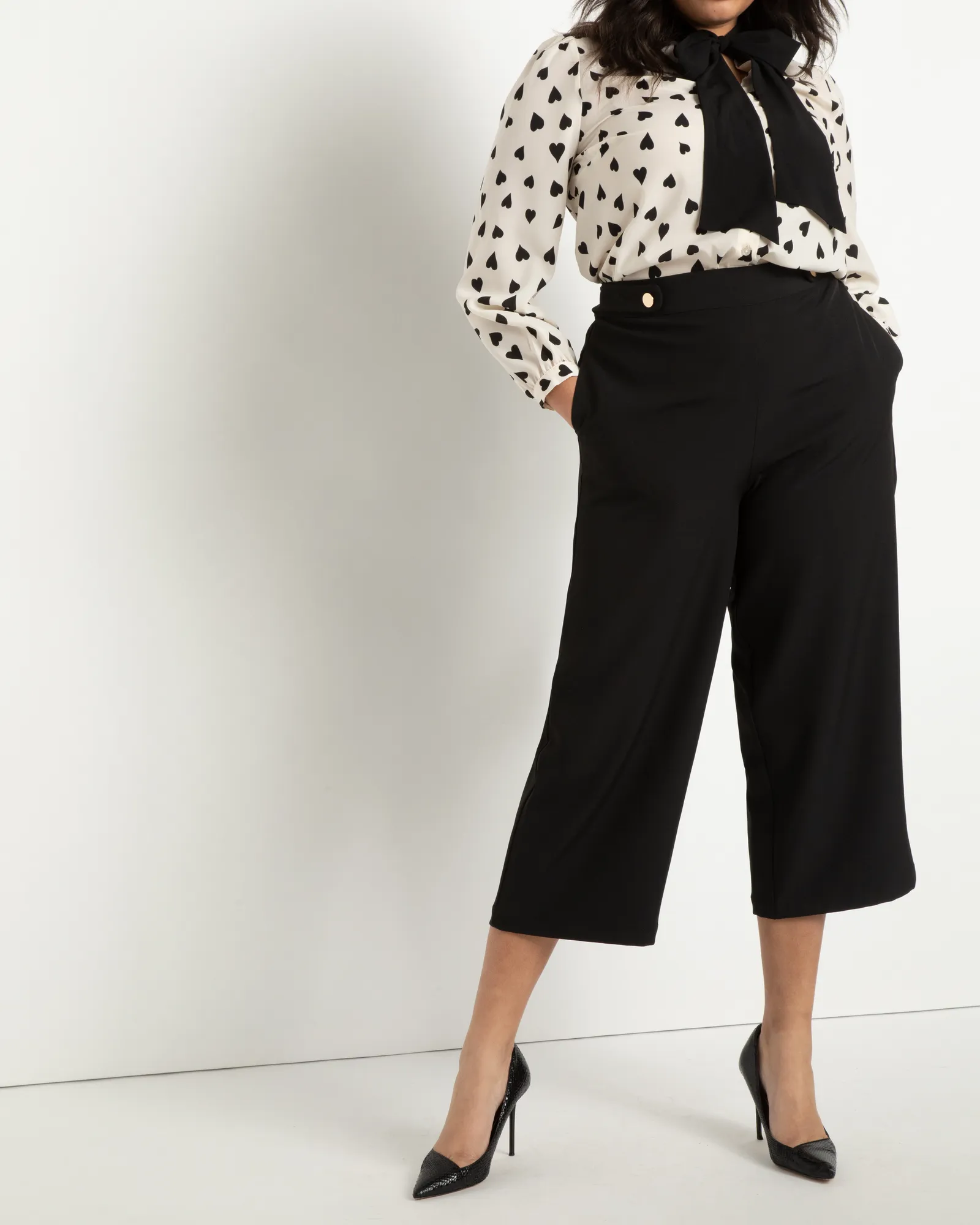 Reina Tie Neck Blouse | Take It To Heart