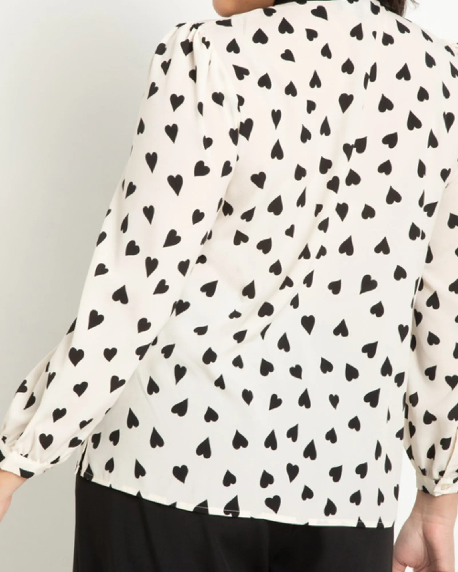 Reina Tie Neck Blouse | Take It To Heart