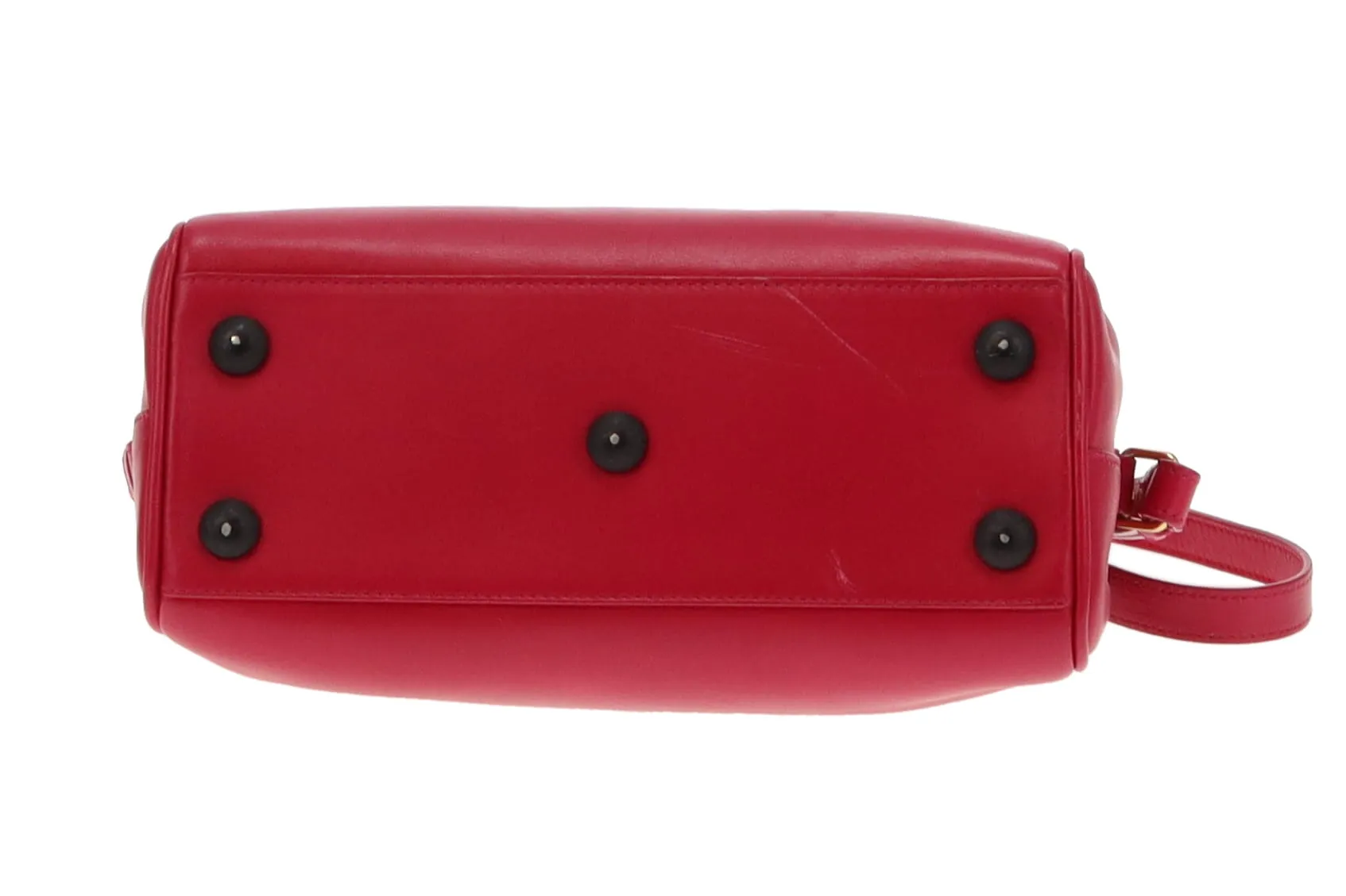 Saint Laurent Pink Leather Baby Duffle Bag