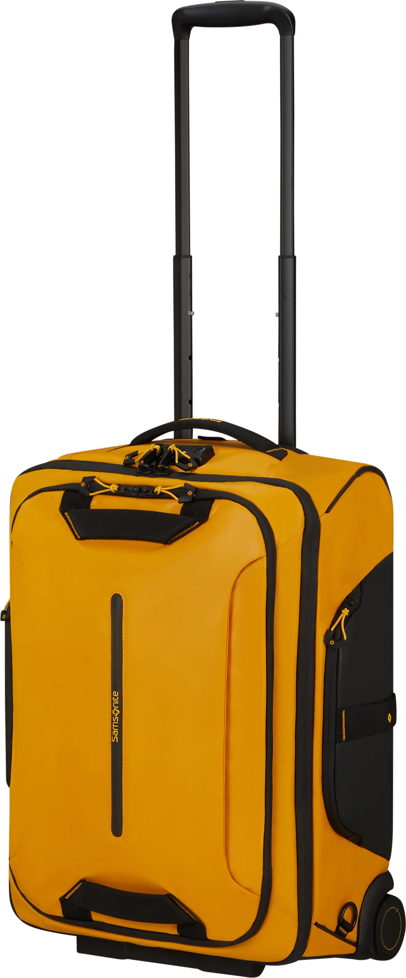 Samsonite Ecodiver Duffle with wheels 55cm backpack Yellow | Buy Samsonite Ecodiver Duffle with wheels 55cm backpack Yellow here | Outnorth