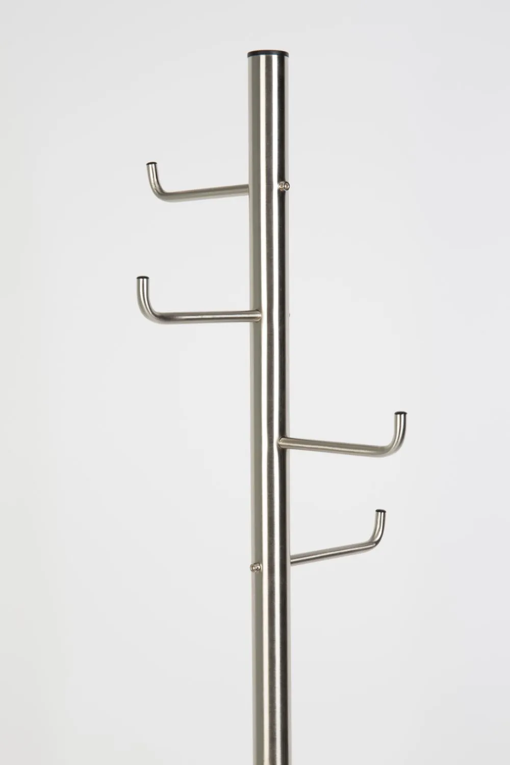 Silver Free Standing Coat Rack | DF Hooked