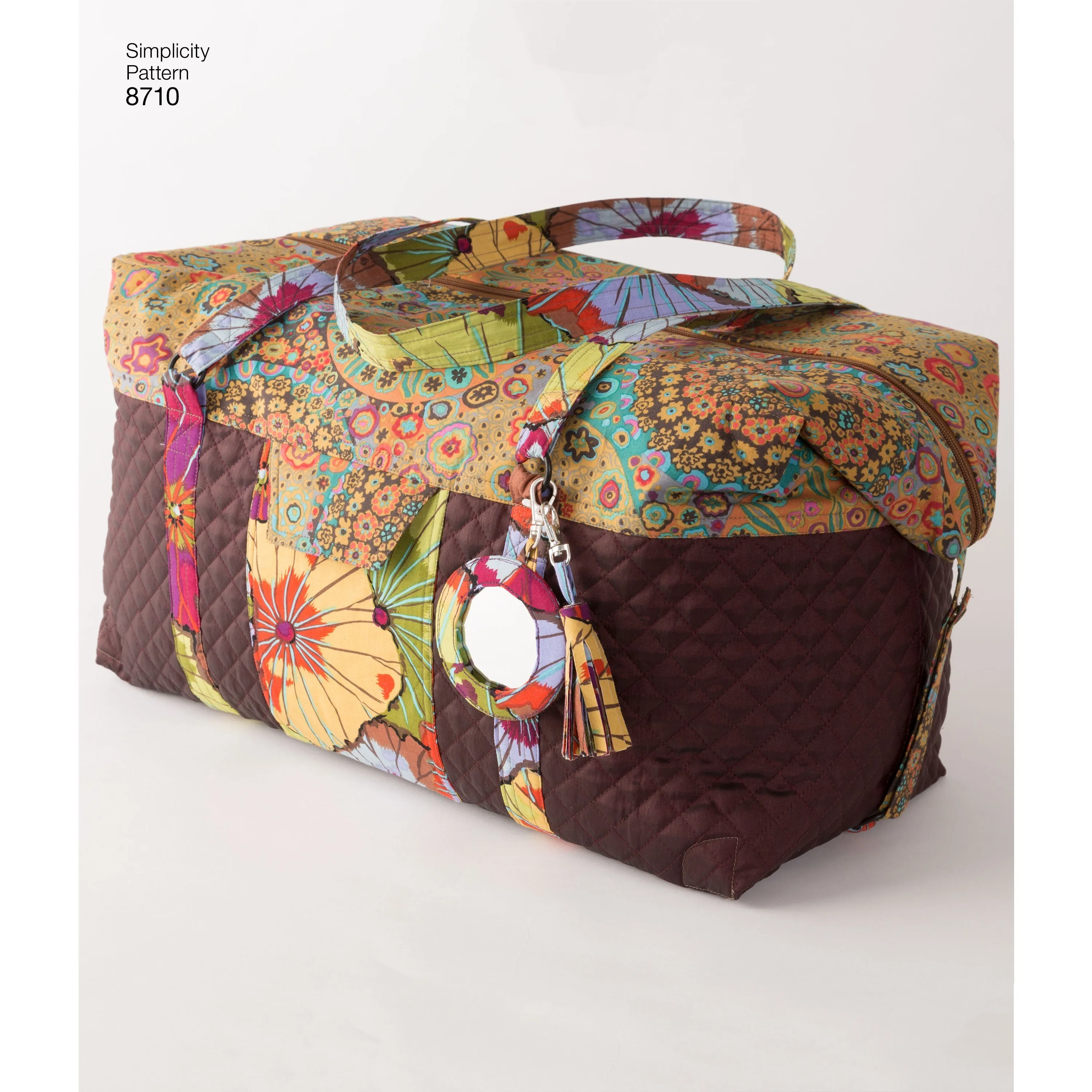 Simplicity Pattern 8710 Luggage Bags, Key Ring and Tassel