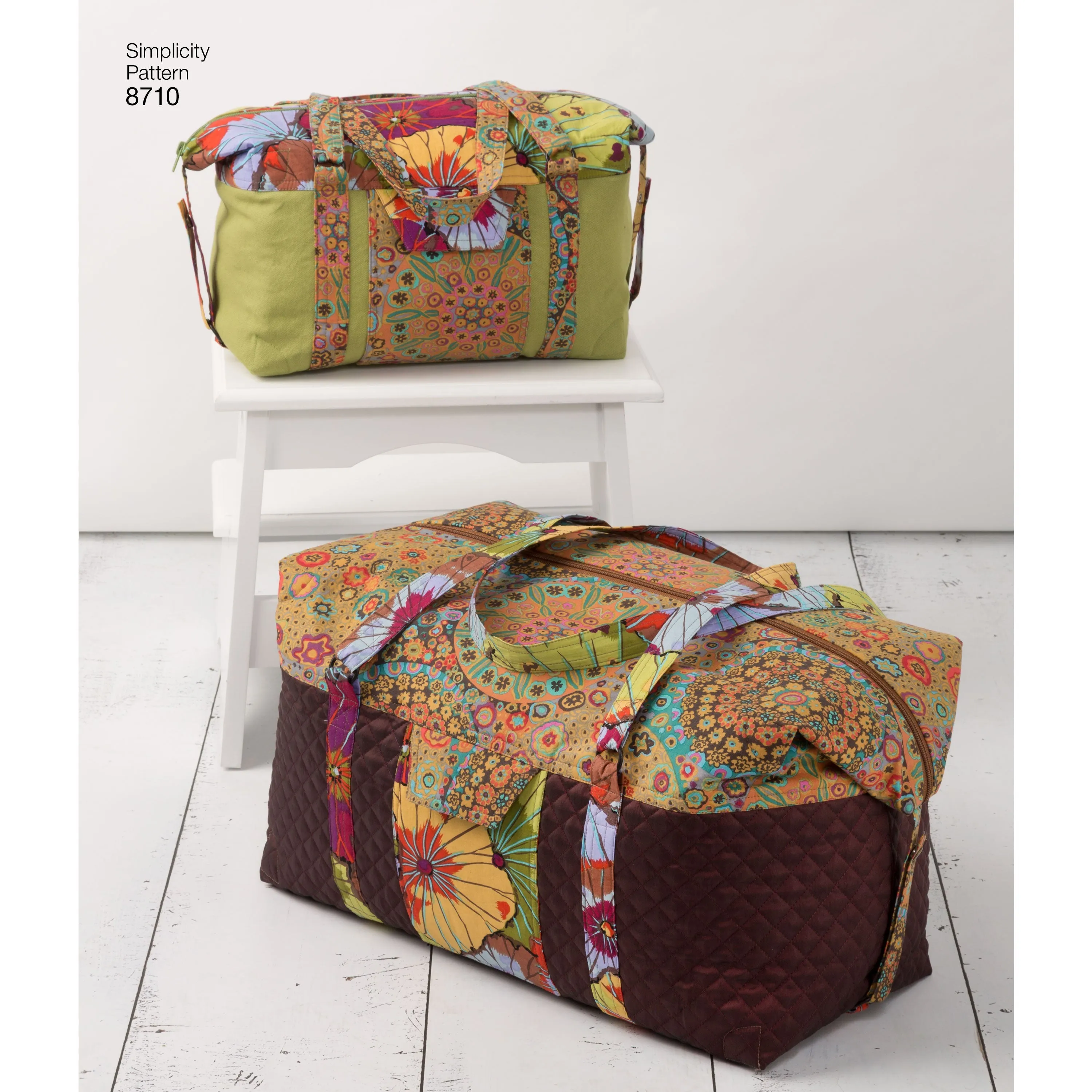 Simplicity Pattern 8710 Luggage Bags, Key Ring and Tassel