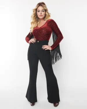 Smak Parlour Black Find Your Flare Pants | Black