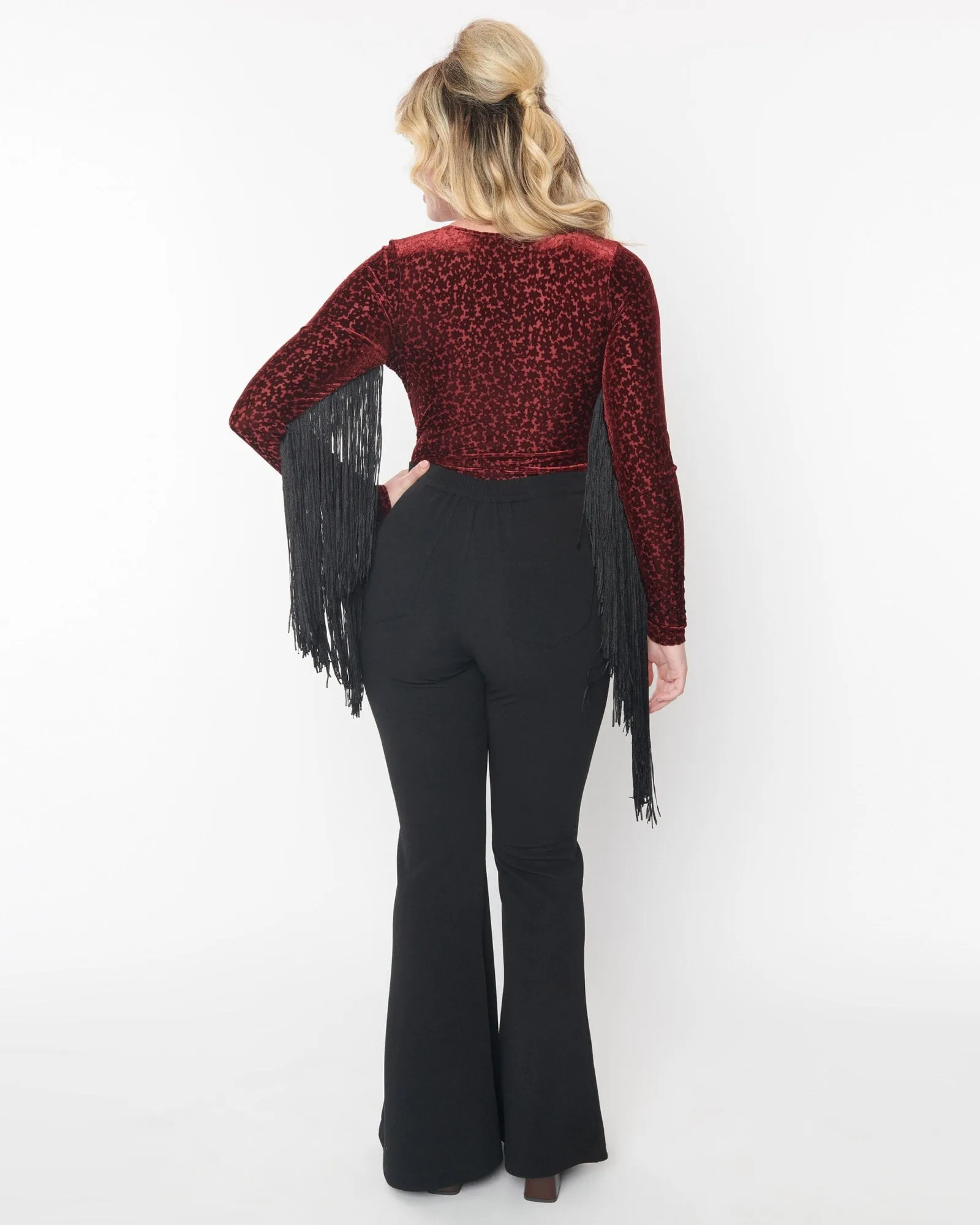Smak Parlour Black Find Your Flare Pants | Black