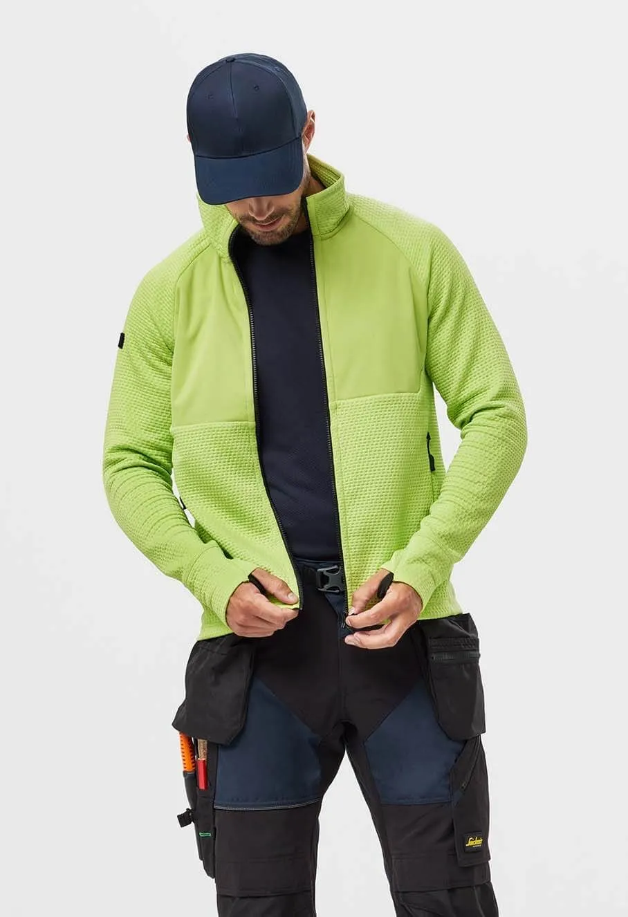 Snickers&#x20;Midlayer&#x20;Jacket&#x20;8404&#x20;-&#x20;Lime