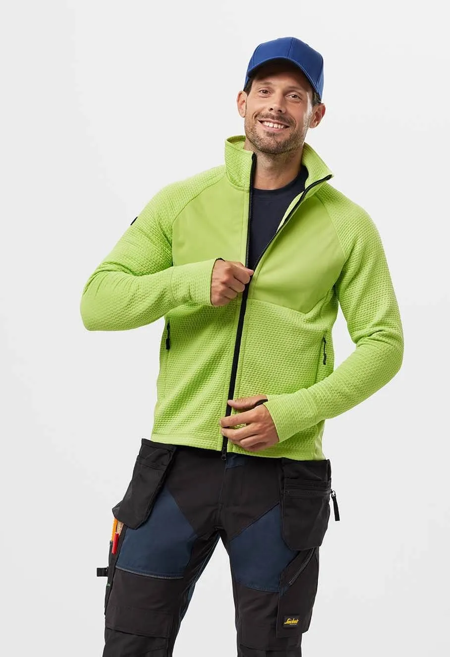 Snickers&#x20;Midlayer&#x20;Jacket&#x20;8404&#x20;-&#x20;Lime