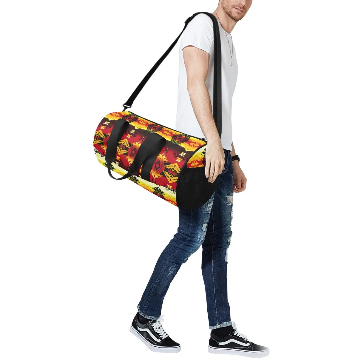 Sovereign Nation Fire Duffle Bag