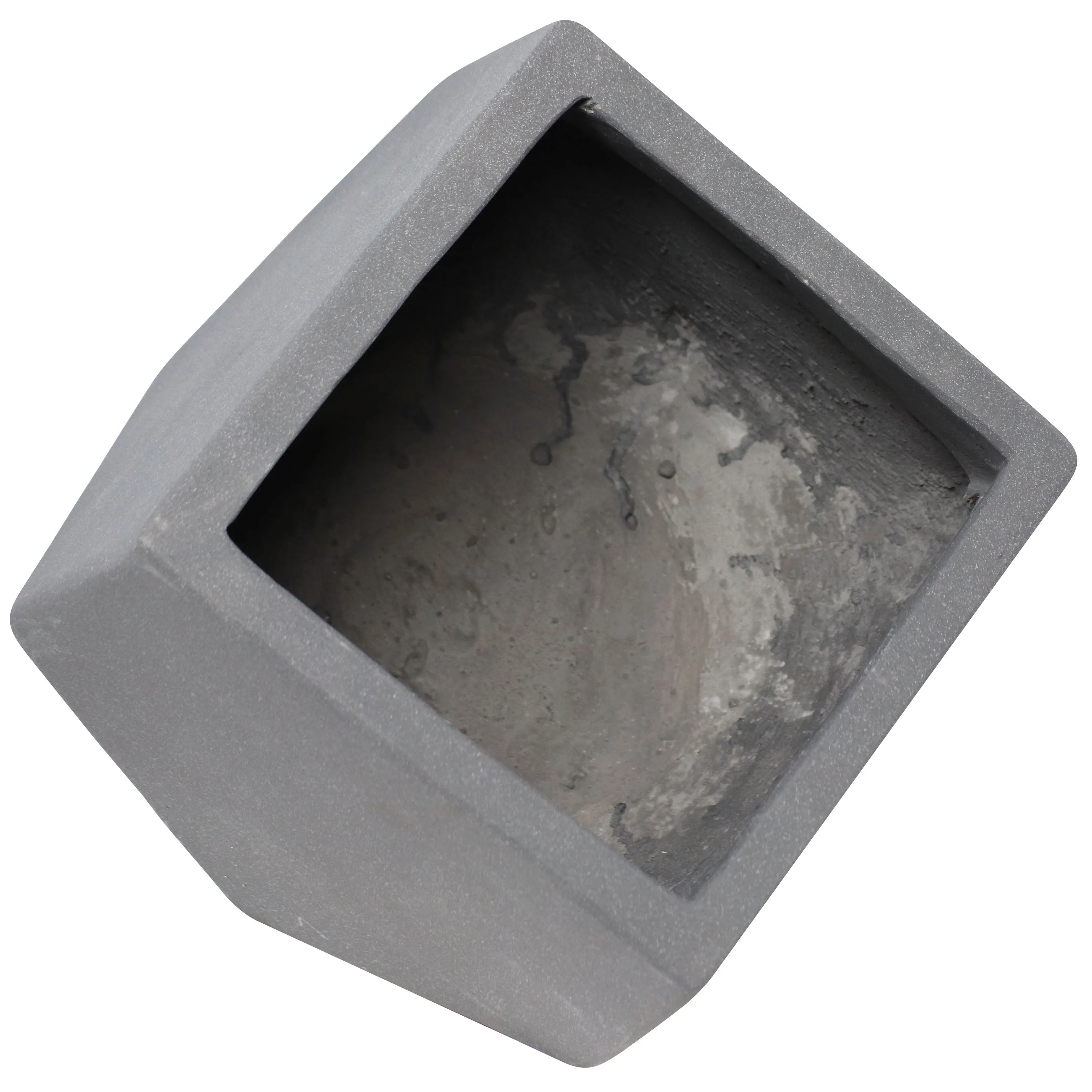 Sunnydaze Outdoor Concrete Planter Set - Moondust