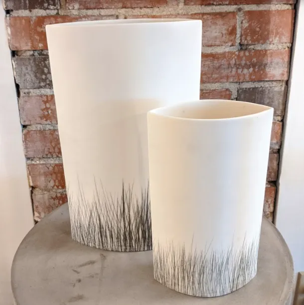 Tall Grass Vase