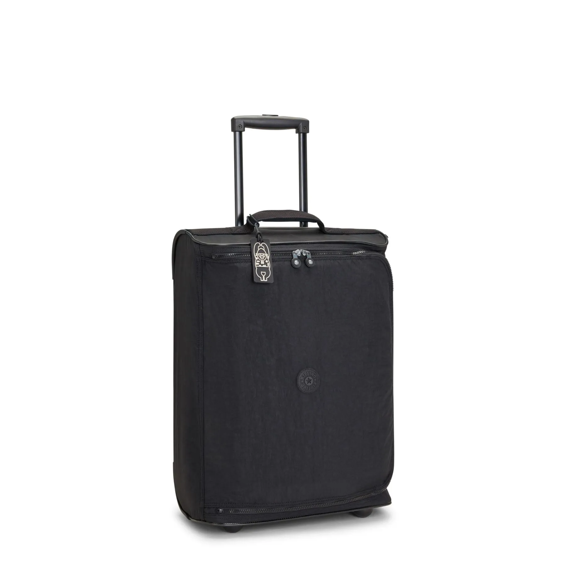 TEAGAN Extra Small Cabin Duffle Bag with Wheels - Black Noir