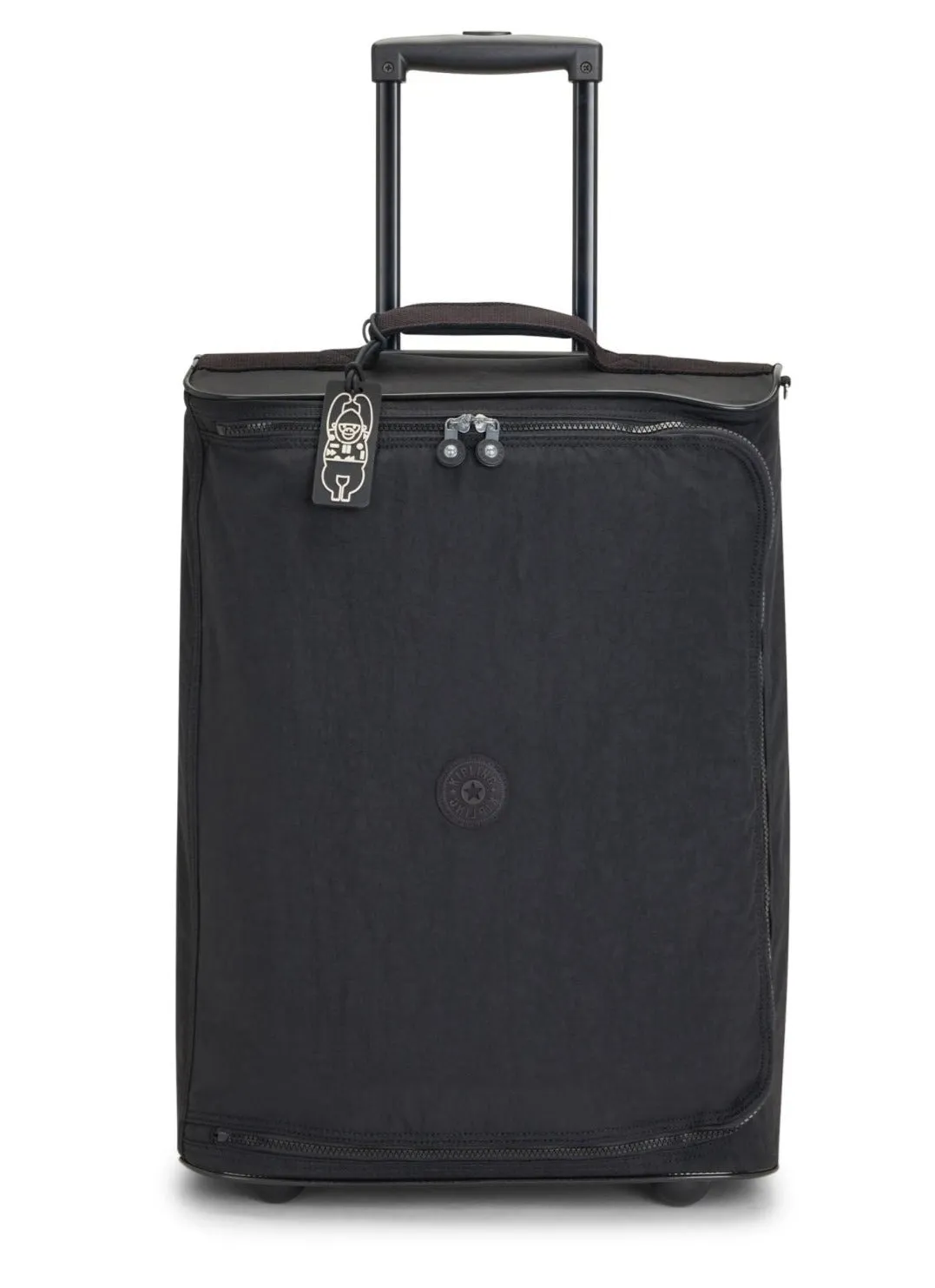 TEAGAN Extra Small Cabin Duffle Bag with Wheels - Black Noir