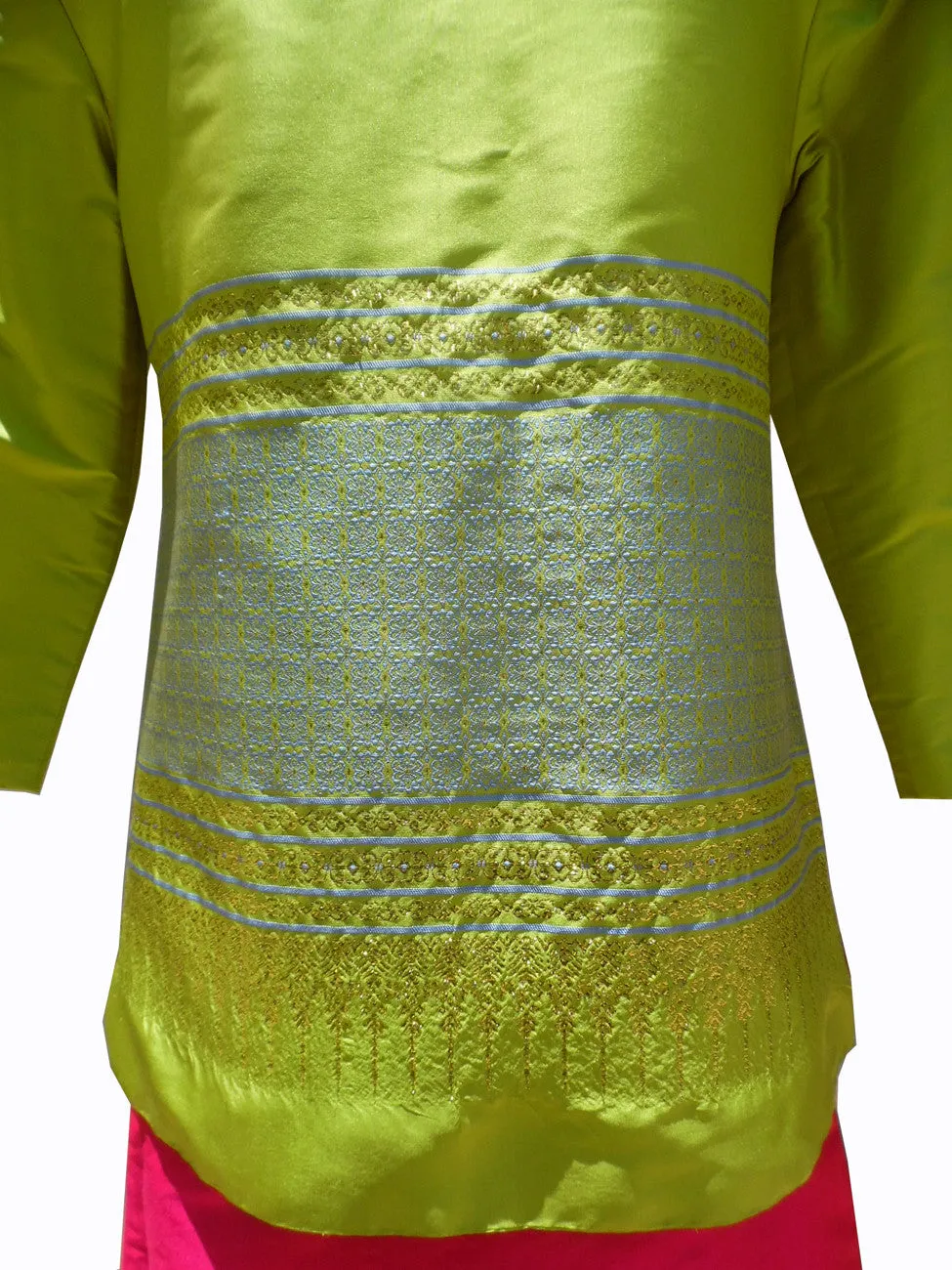Thai Silk Cocktail Evening Jacket One Of A Kind
