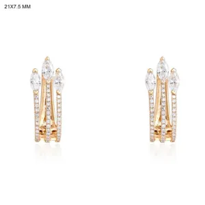 Timeless Beautiful Drop Danglers Earrings