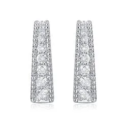 Timeless Diamond Hoops Earrings