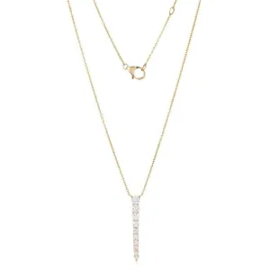 Timeless Diamond Lariat Necklace