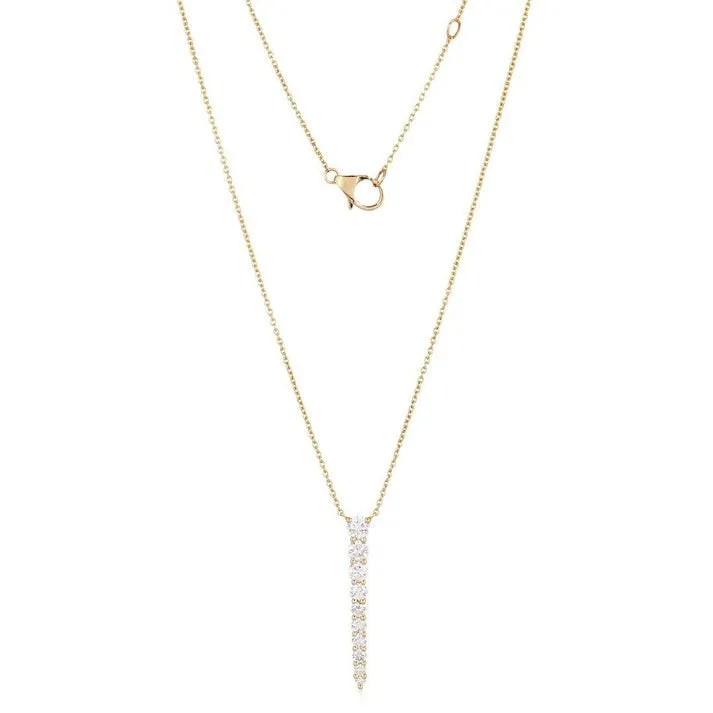 Timeless Diamond Lariat Necklace