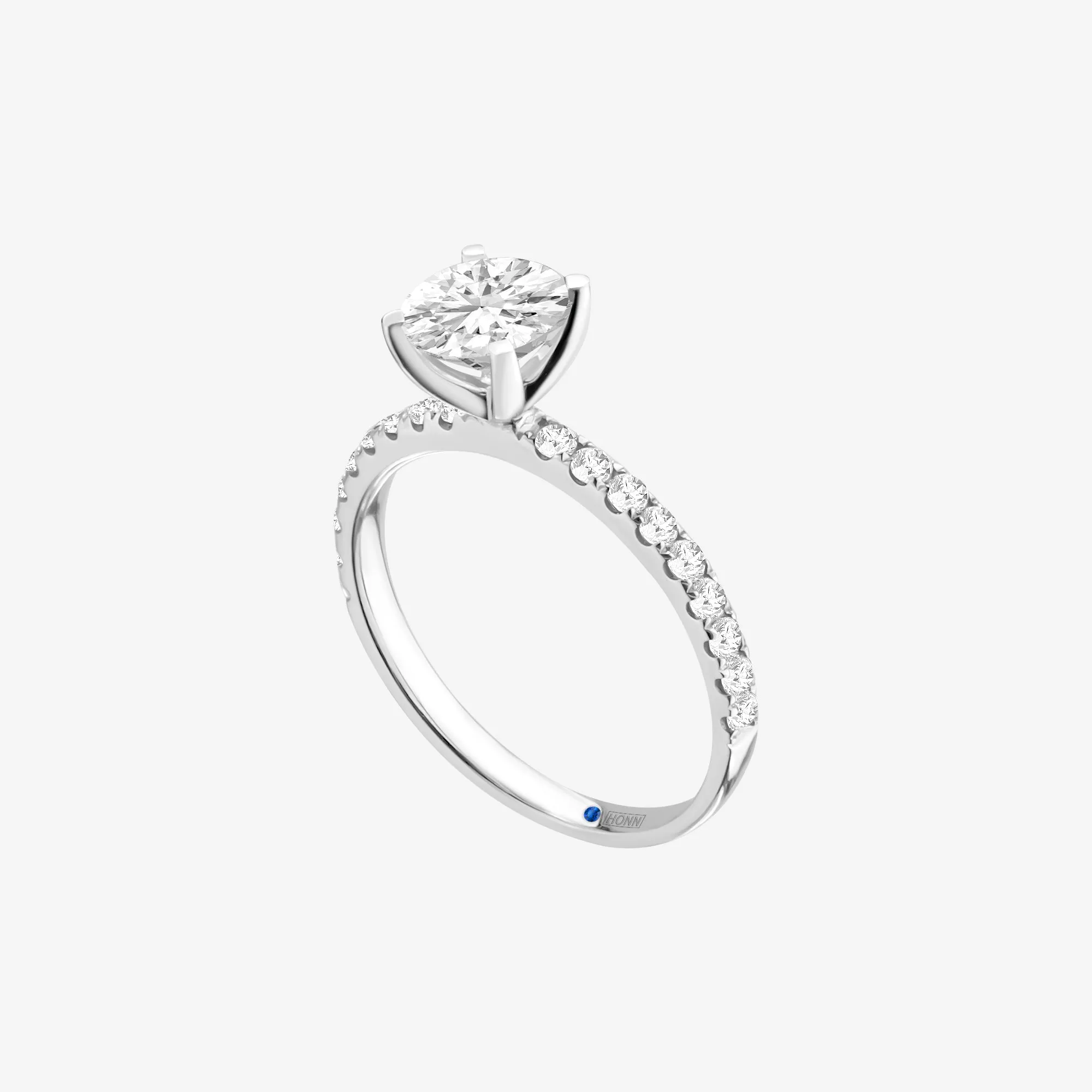Timeless High Setting w/ Round Diamond