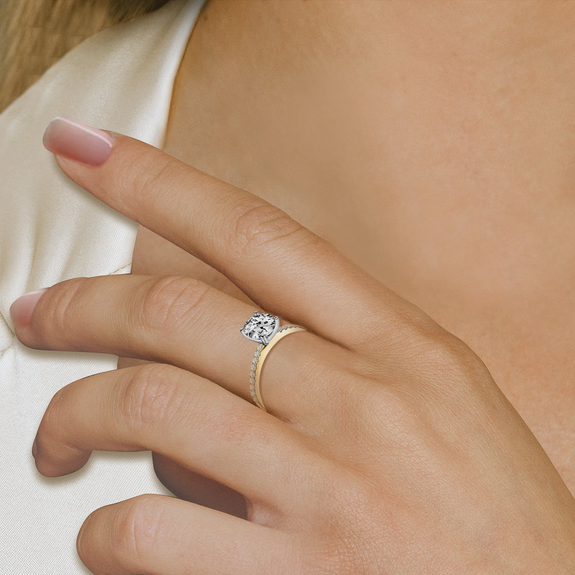 Timeless High Setting w/ Round Diamond