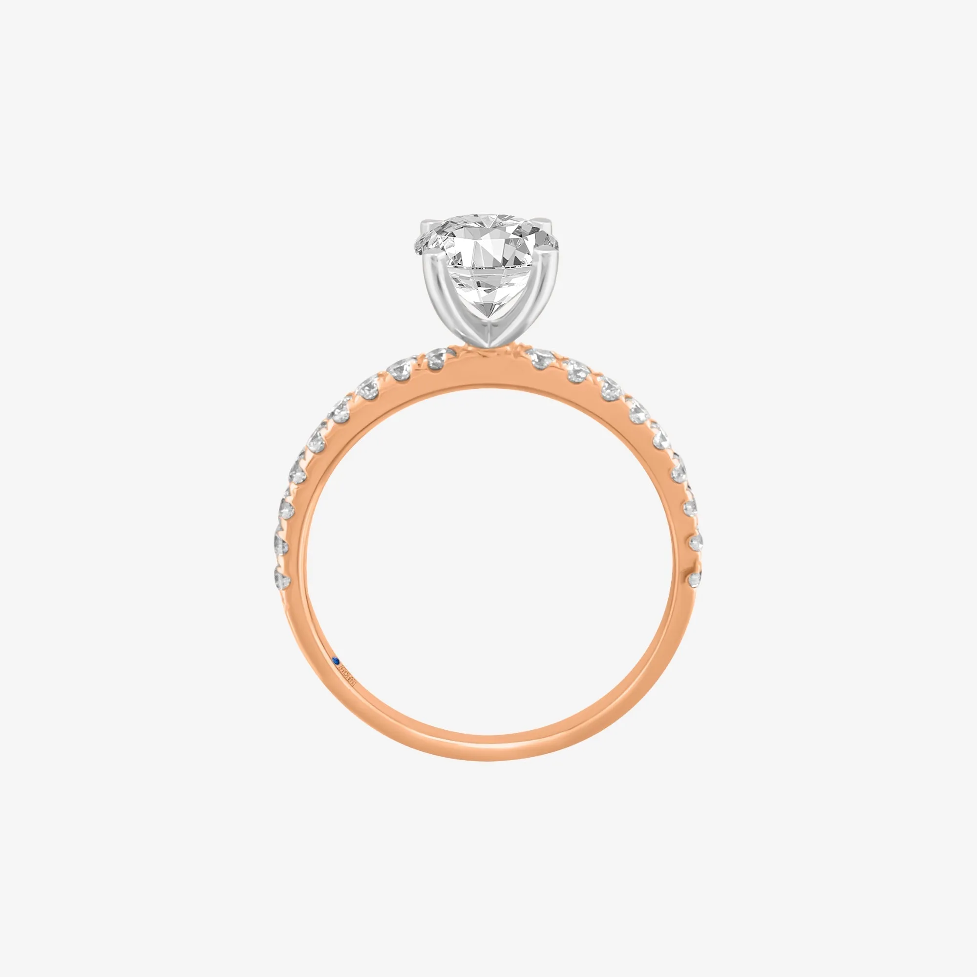 Timeless High Setting w/ Round Diamond