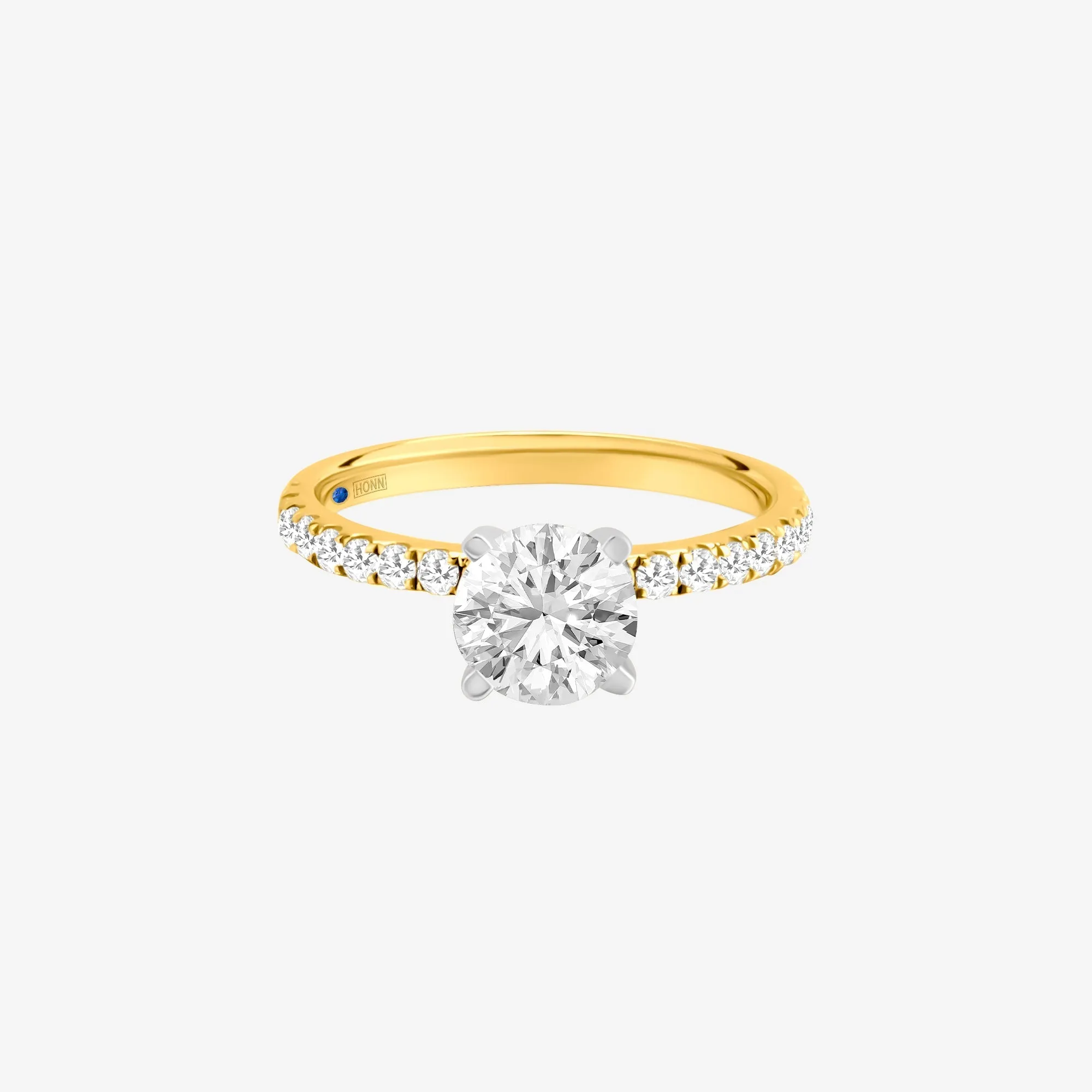 Timeless High Setting w/ Round Diamond