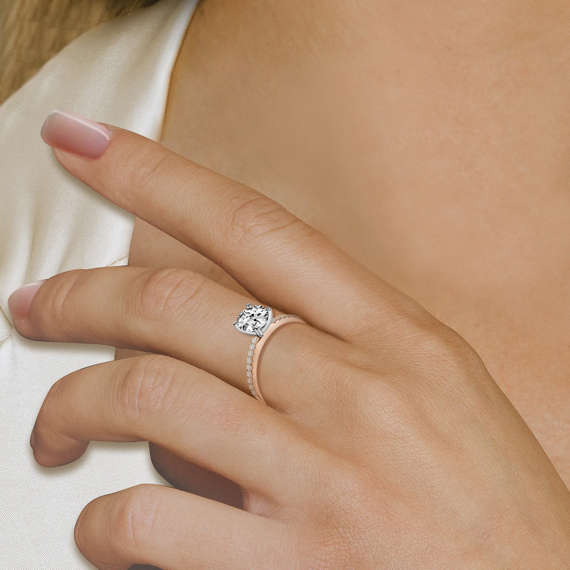Timeless High Setting w/ Round Diamond