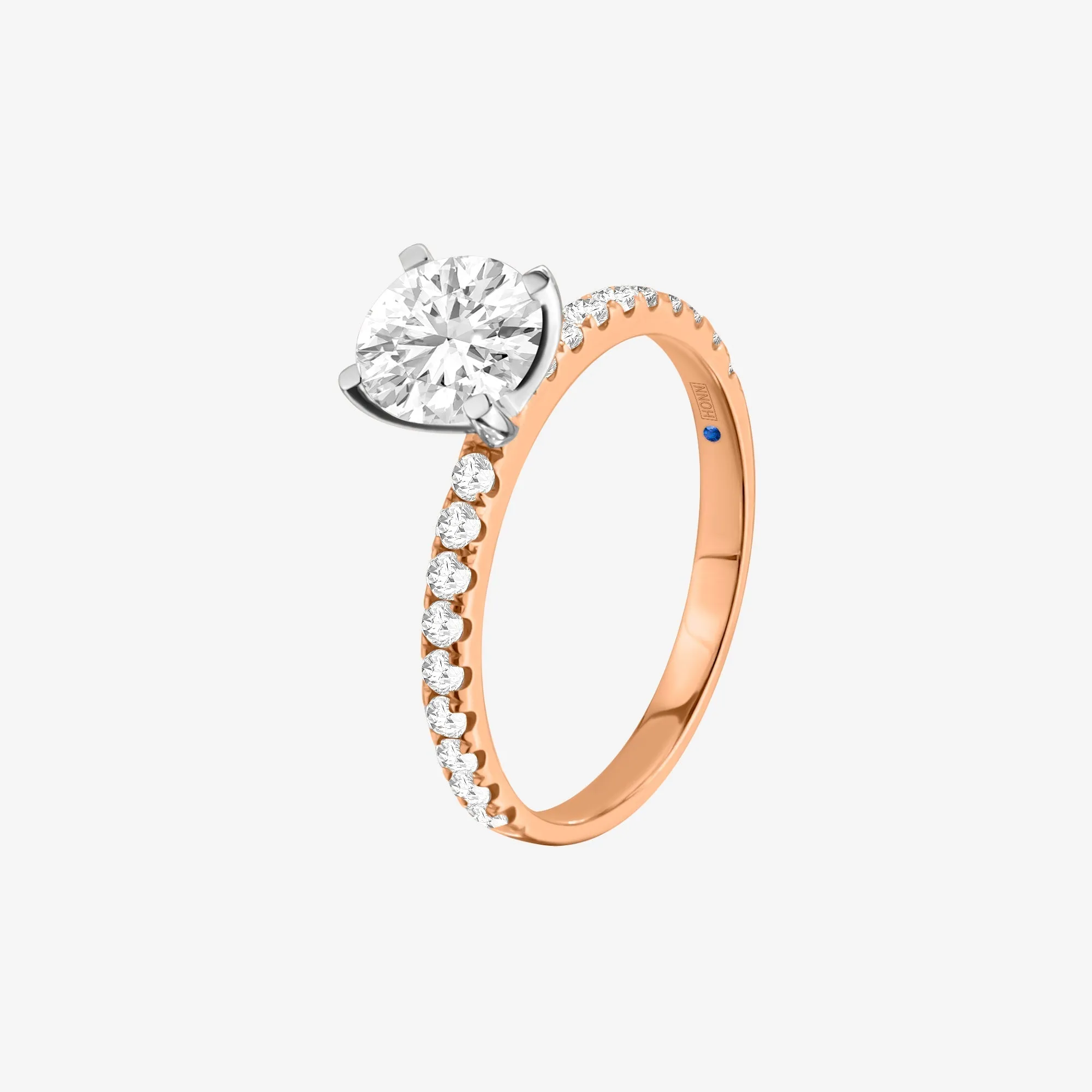 Timeless High Setting w/ Round Diamond