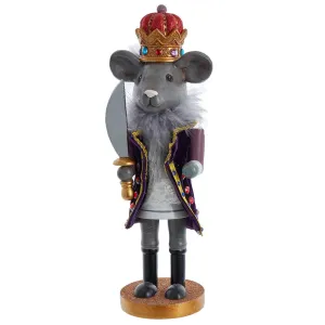 timeless Hollywood Nutcrackers Kurt Adler Hollywood Mouse King Nutcracker, 12-Inch