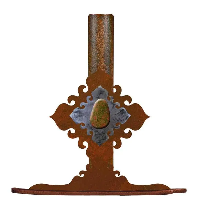 Unakite Stone Paper Towel Holder