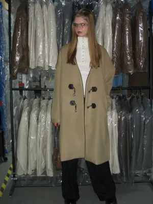 V-Neck Duffle Coat