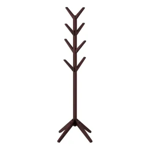 valiant Lavish Home Freestanding 8-arm Coat Rack Stand with Modern Finish, Espresso